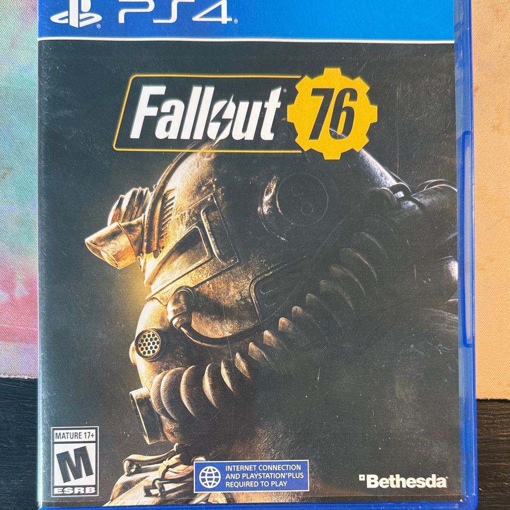 Fallout 76 for PS4 - Black and Blue